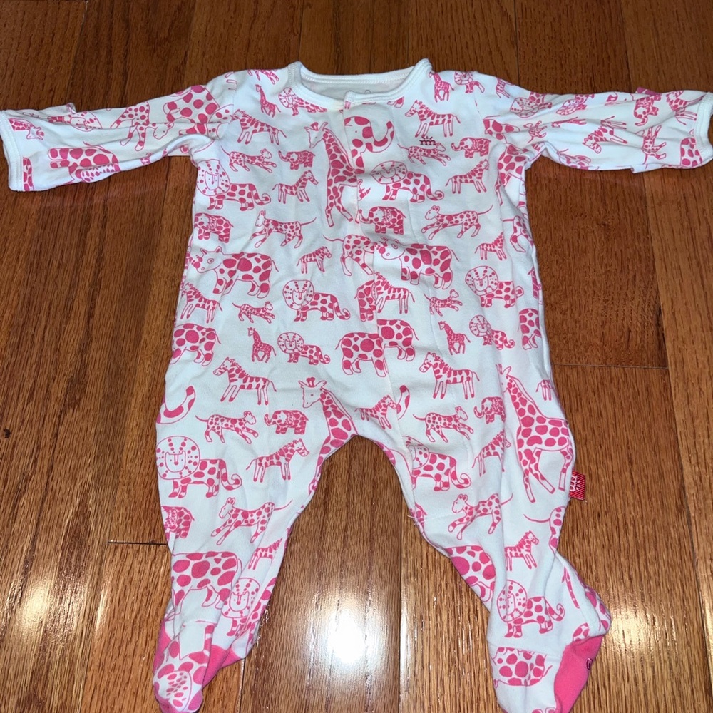 Magnetic Me Animal Print Onesie Newborn